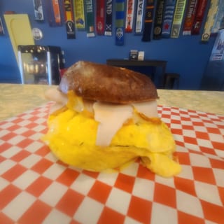 Turkey, egg, and cheese