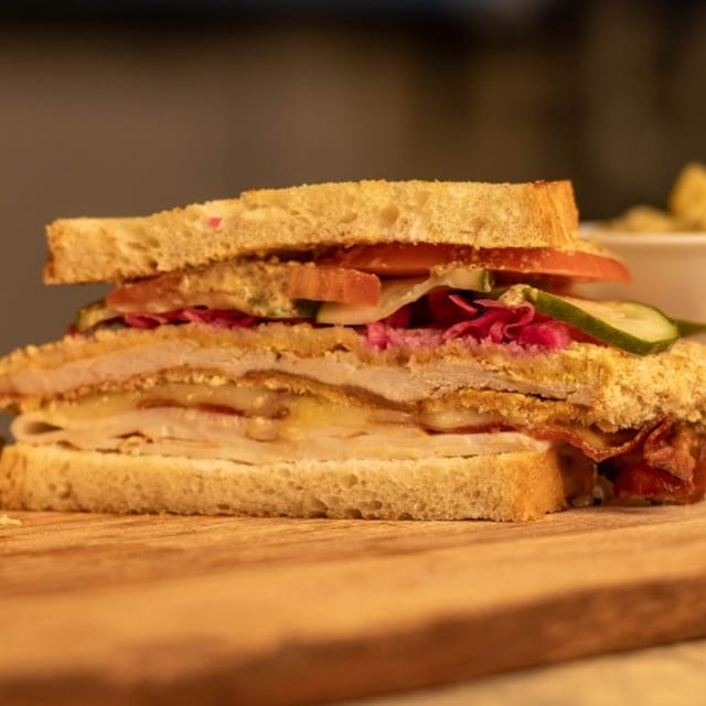 Das München Sandwich.